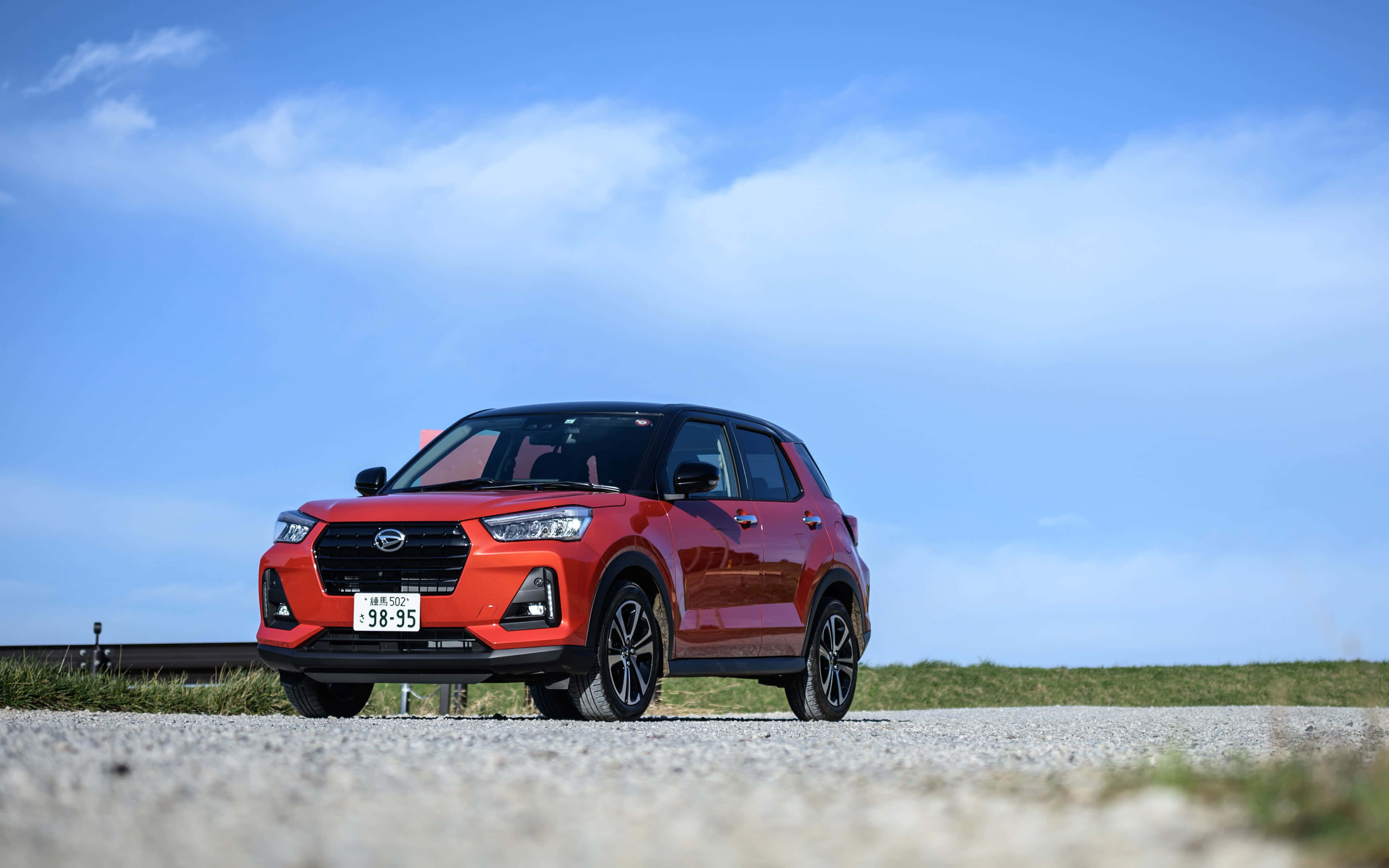 Slank og moderne Daihatsu-bil Wallpapers