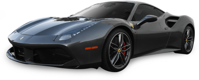 Slank sort Ferrari-superbil Wallpapers
