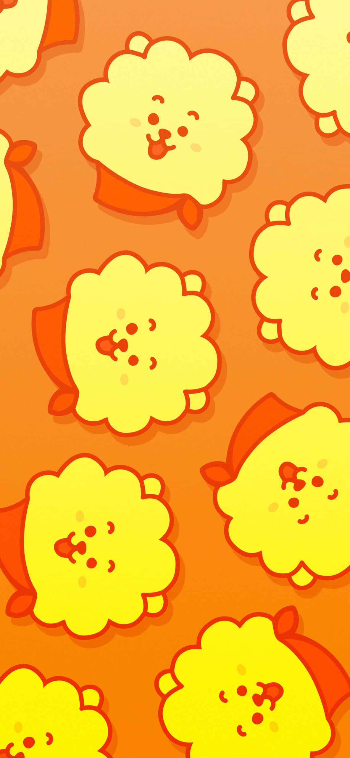 Slap af med Bt21 Wallpapers