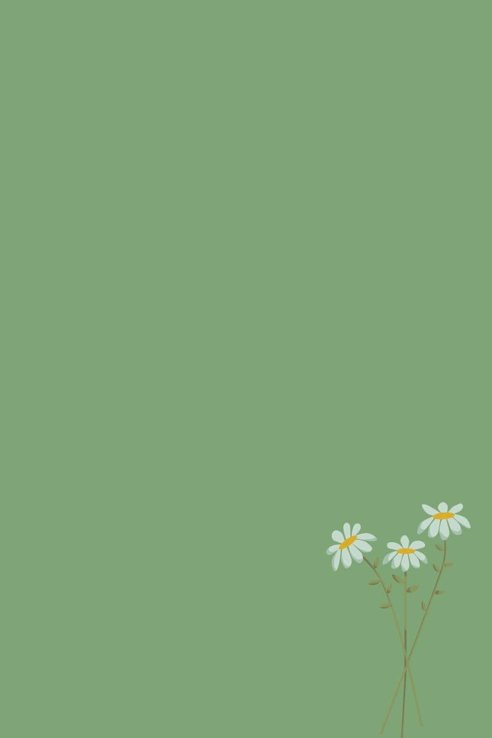 Slap af og kobl fra i denne salvia grønne æstetik Wallpapers