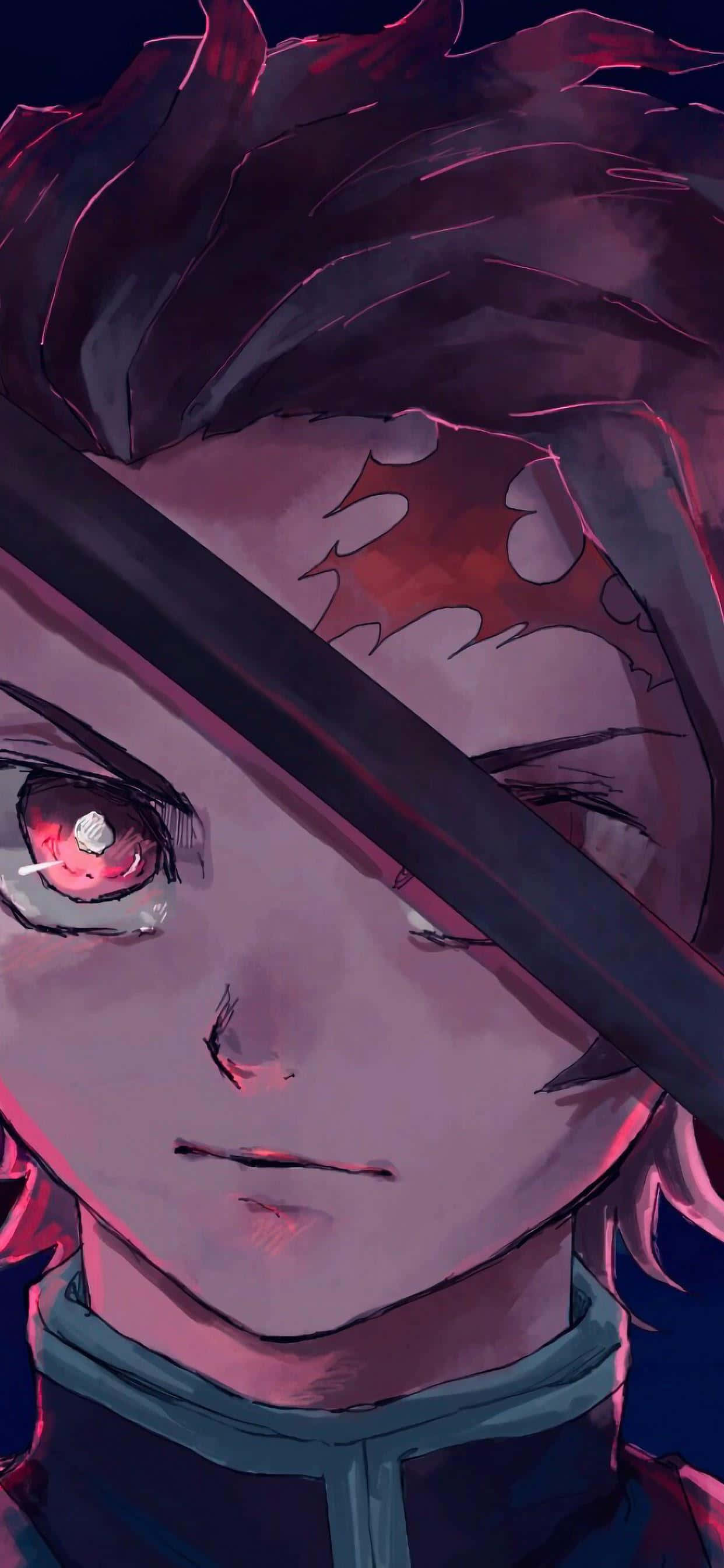 Slip din indre kraft løs med den Demon Slayer-inspirerede iPhone 11 Wallpapers