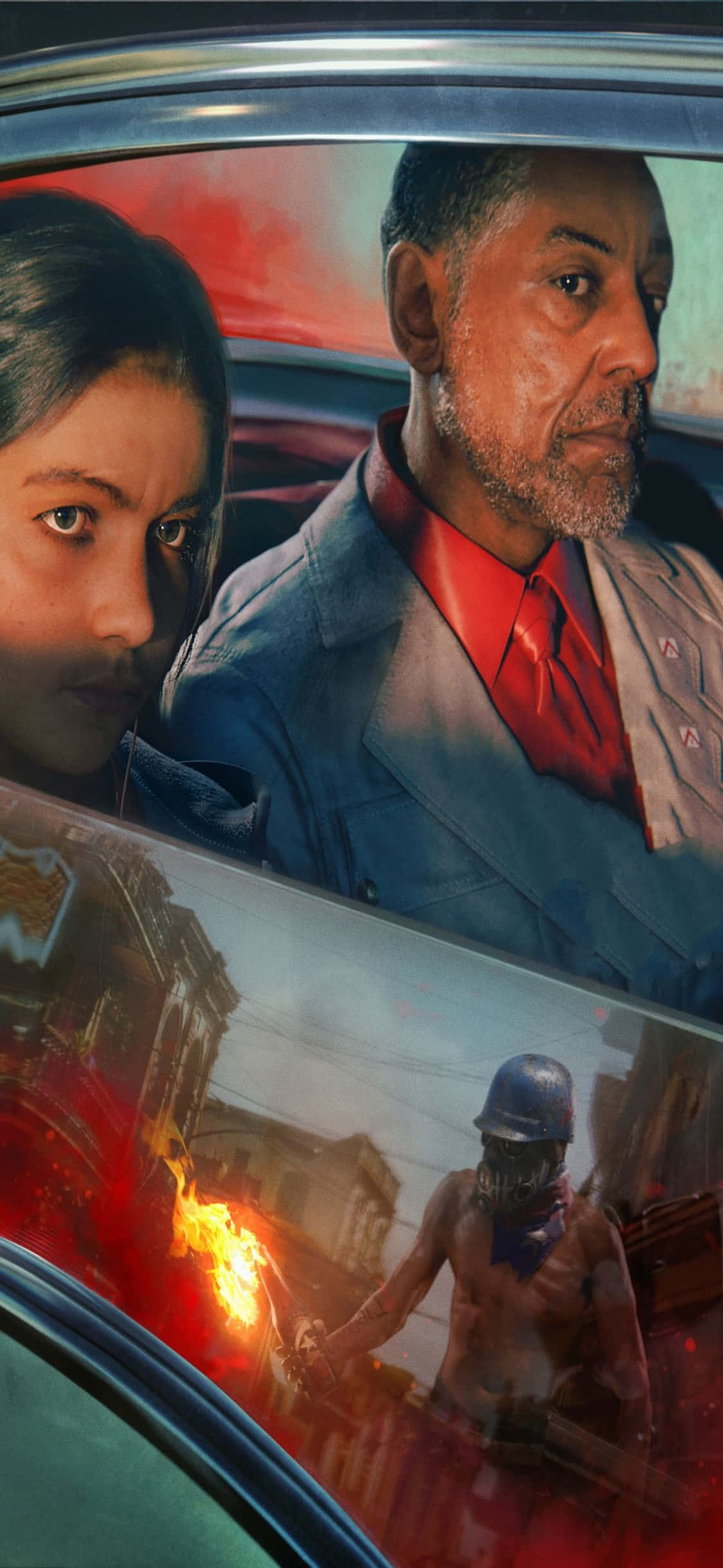 Slipp voldsom raseri løs med iPhone X og Far Cry 3 Wallpapers
