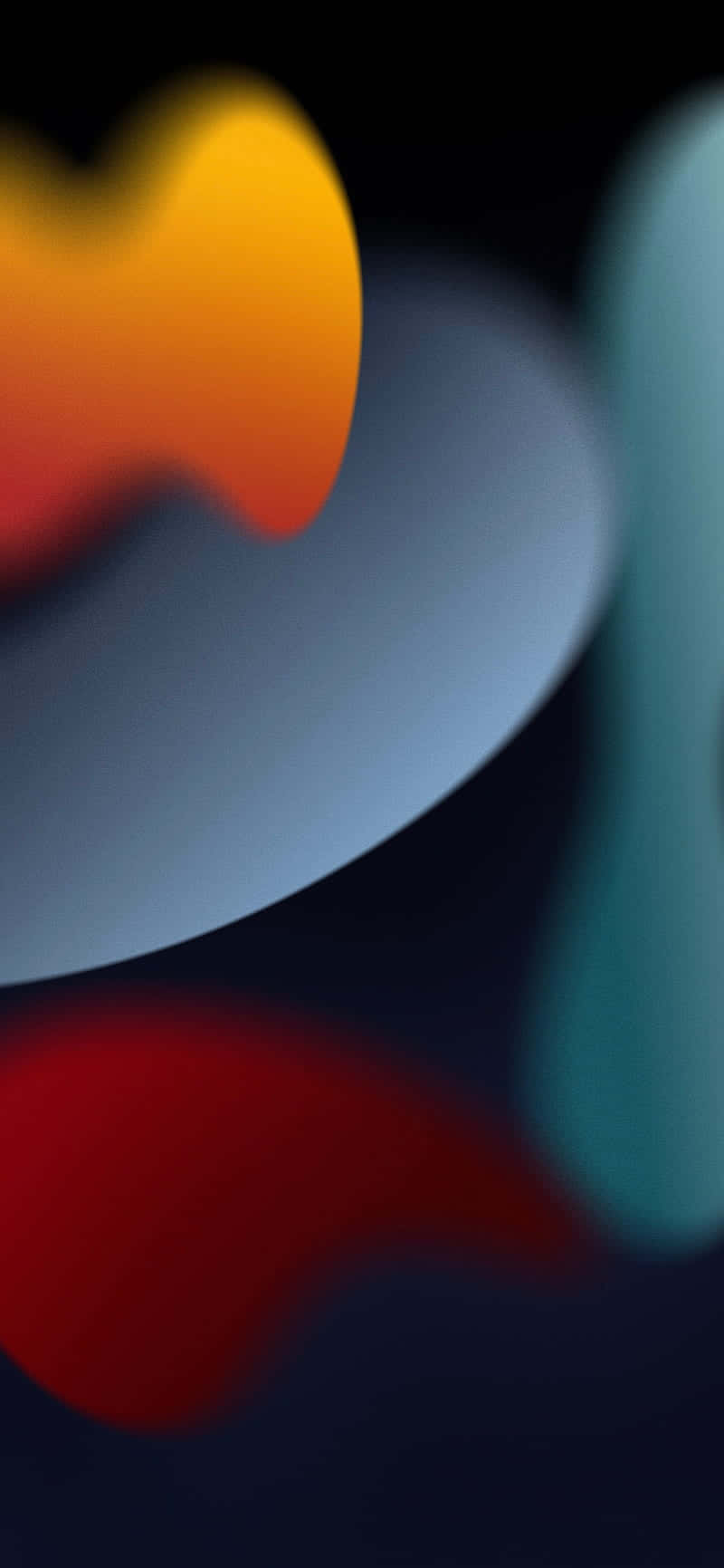 Slørede klatter til iOS 3 Wallpapers