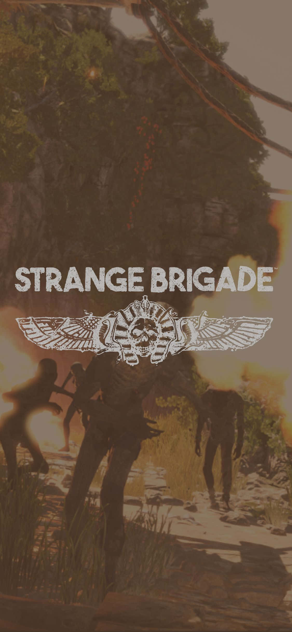 Slut dig til eventyret med iPhone X Strange Brigade Wallpapers