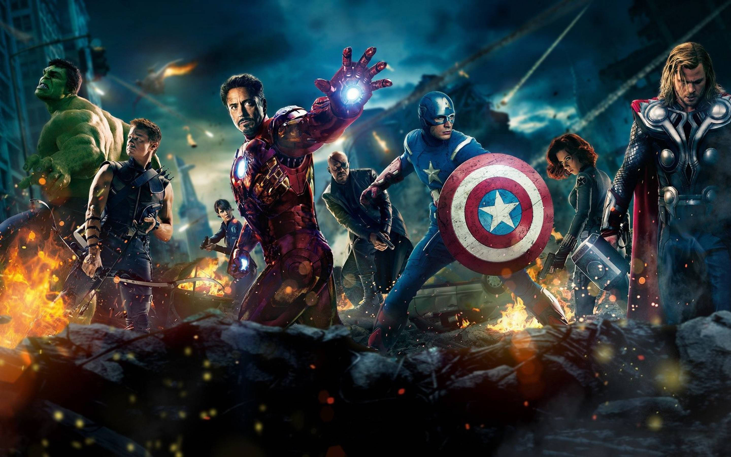 Slut dig til Marvel-heltene! Wallpapers