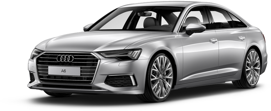 Sølv Audi A6 Sedan Profilbillede Wallpapers