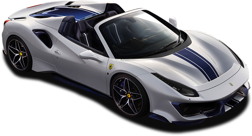Sølvfarvet Ferrari konvertibel sportsvogn Wallpapers