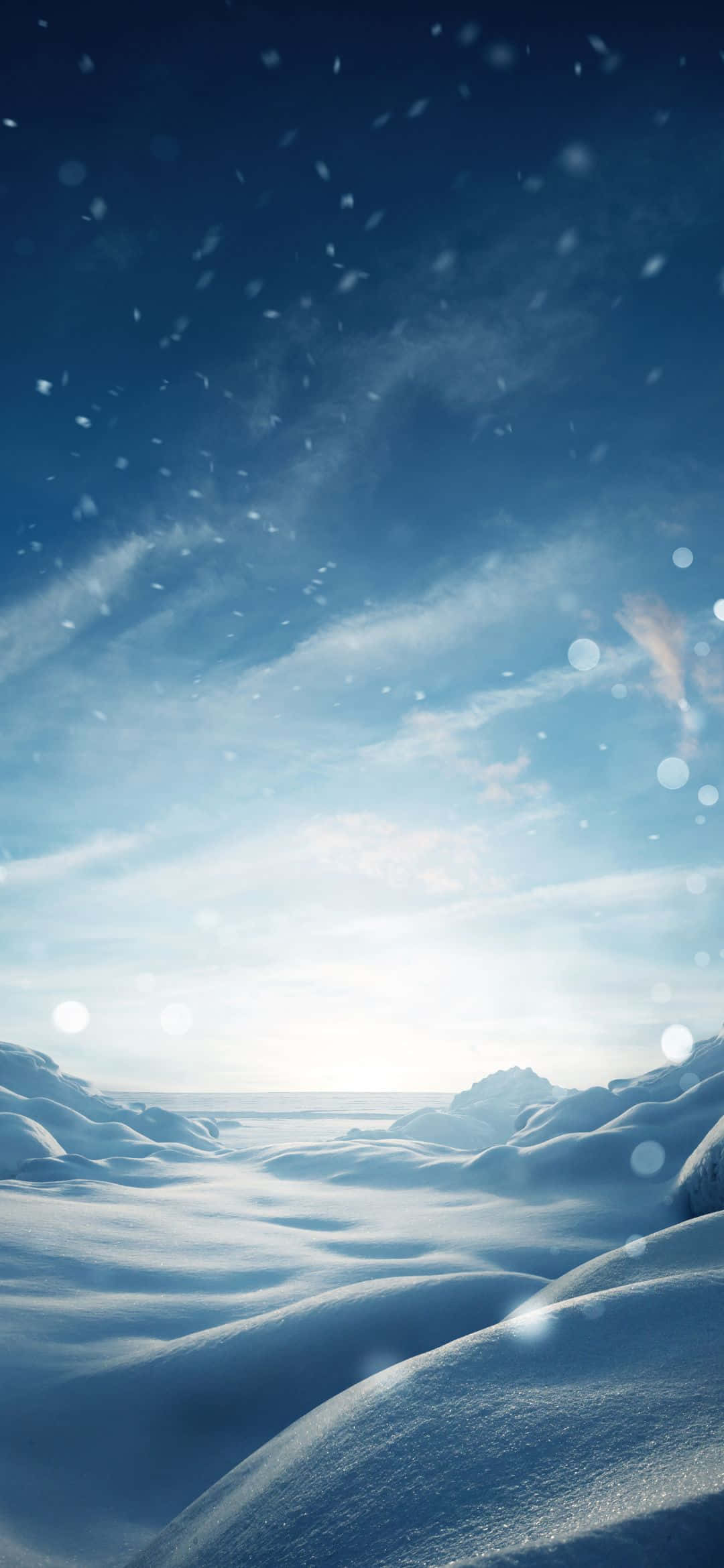 Smaragdgrønt hav set fra oven Wallpapers