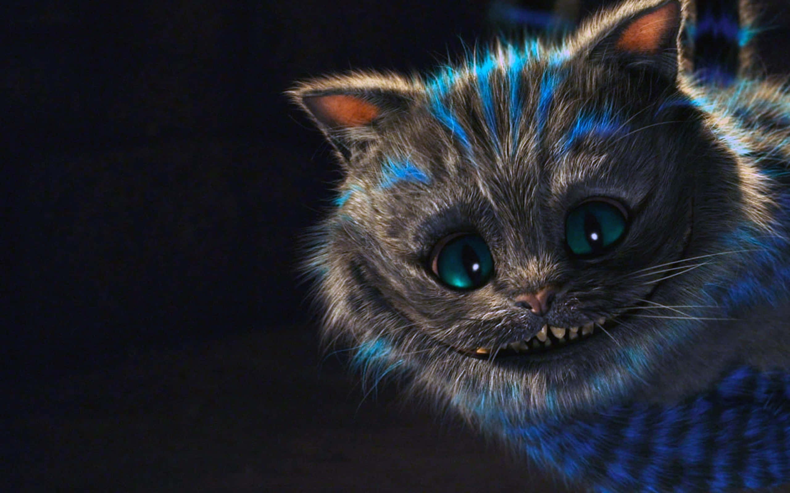 "Smilende bredt: Cheshire-katten" Wallpapers