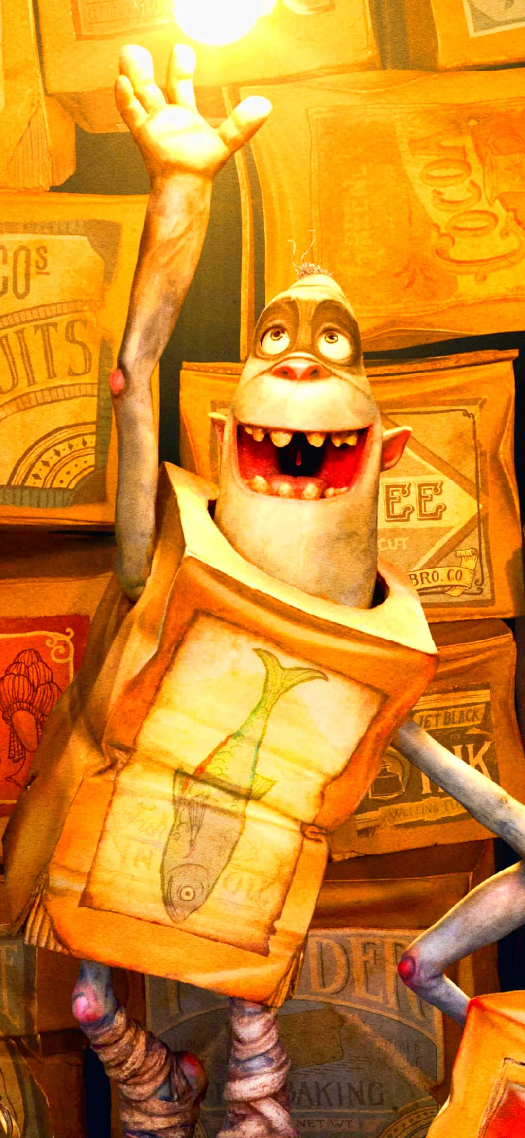 Smilende fisk fra The Boxtrolls Wallpapers