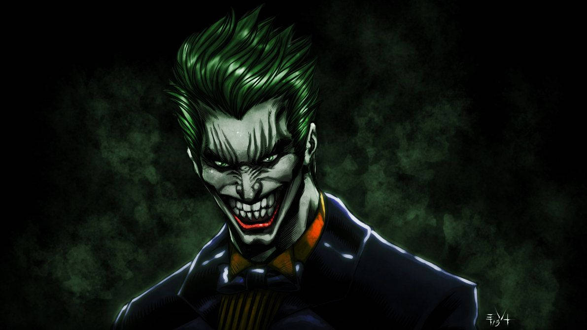 Smilende Joker Digital Kunst Wallpapers