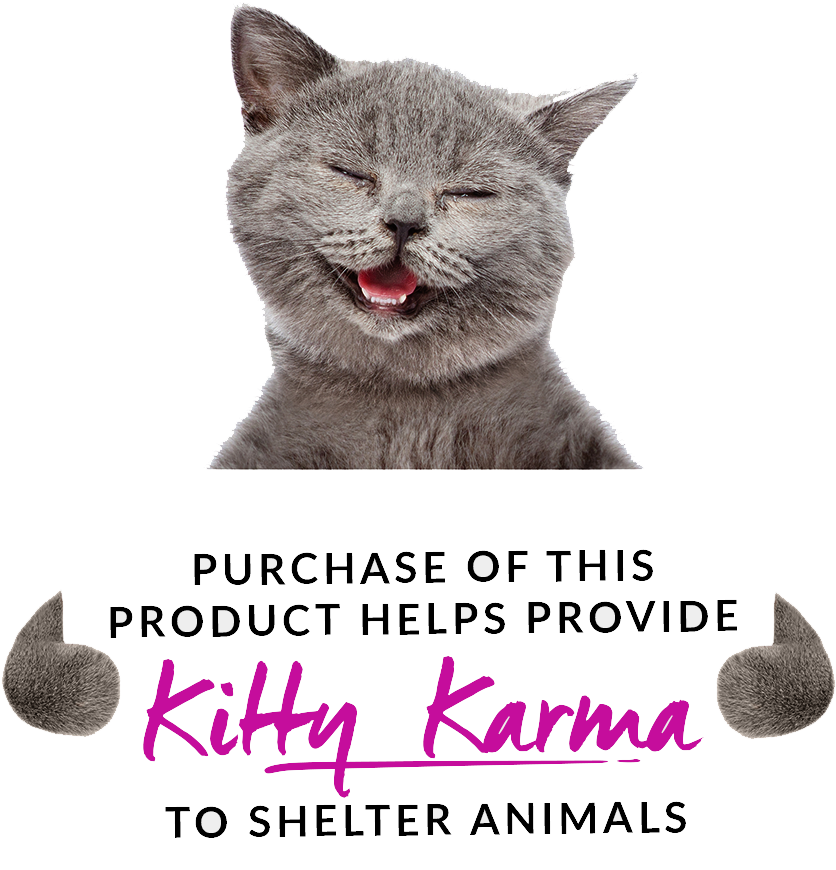 Smilende kat Kitty Karma reklame Wallpapers