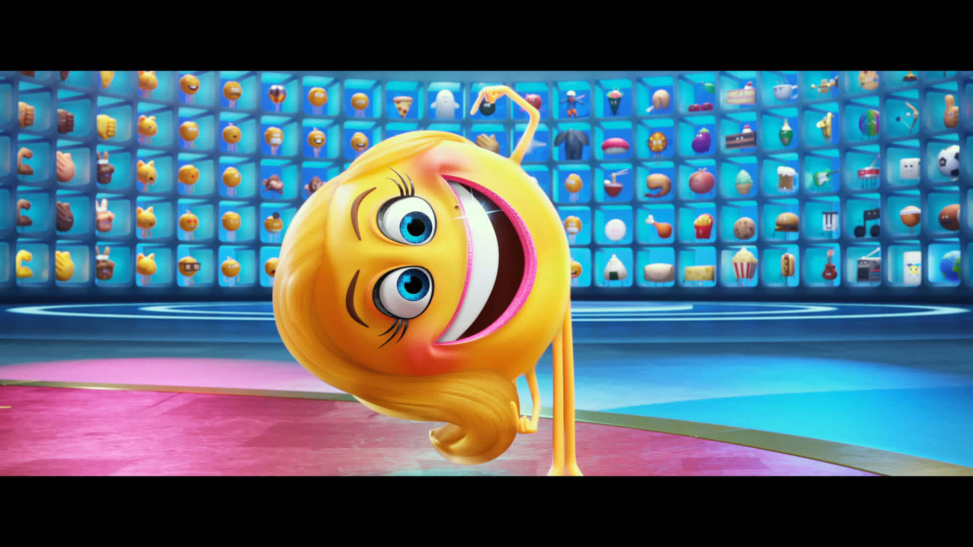 Smiler fra The Emoji Movie er henrykt Wallpapers