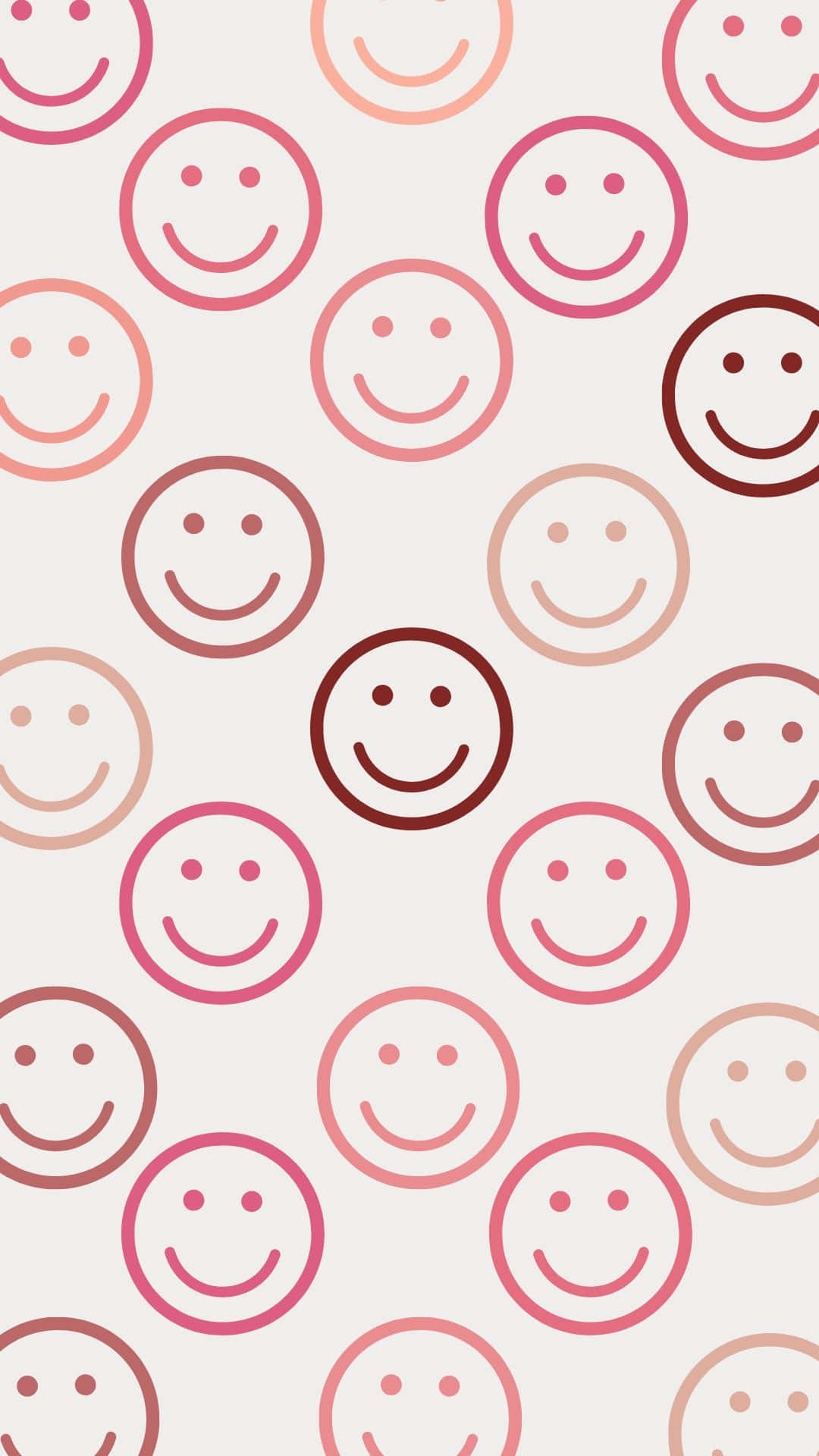 Smiley Æstetisk VSCO Mønster Baggrund Wallpapers