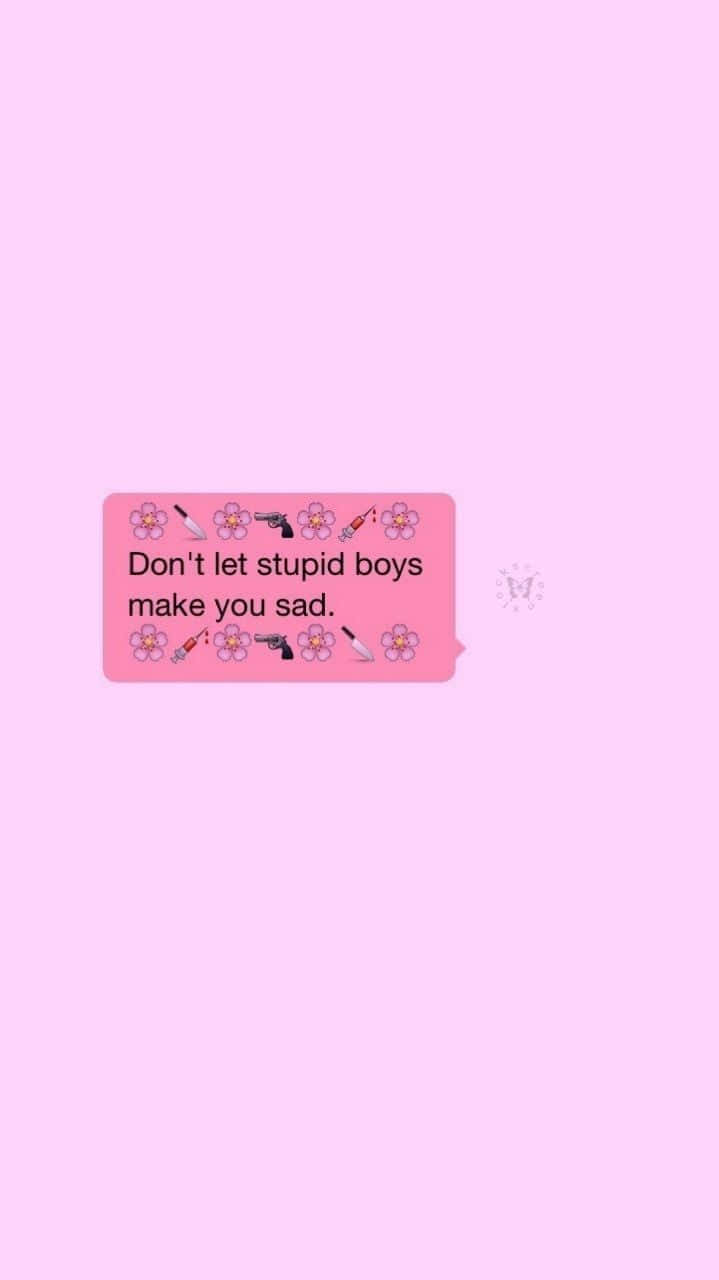 Sms pink æstetisk stemning Wallpapers
