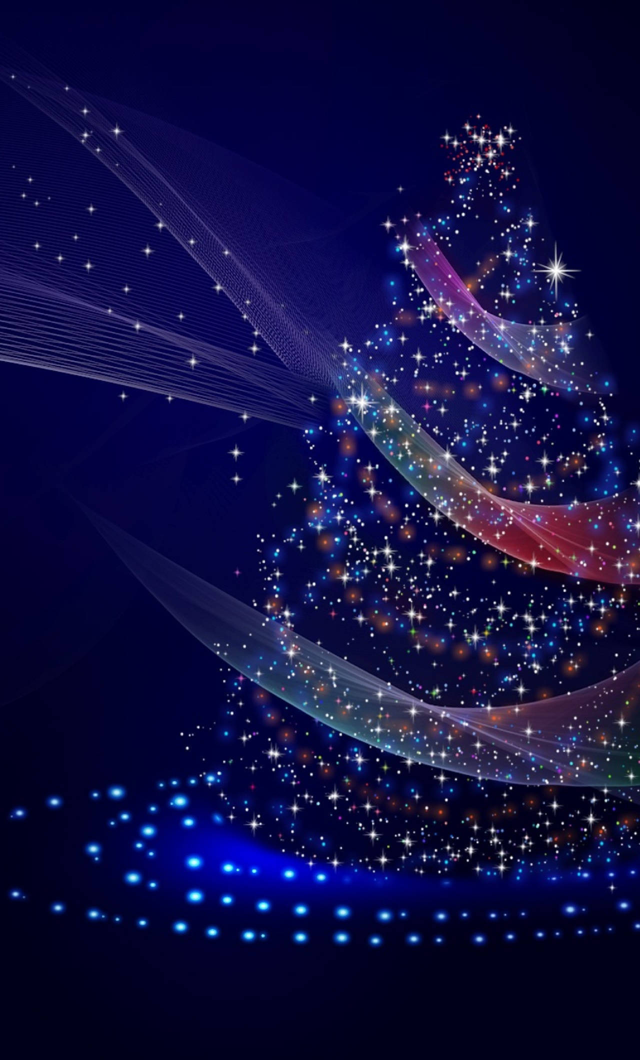 Smuk æstetisk julebaggrund til iPhone Wallpapers
