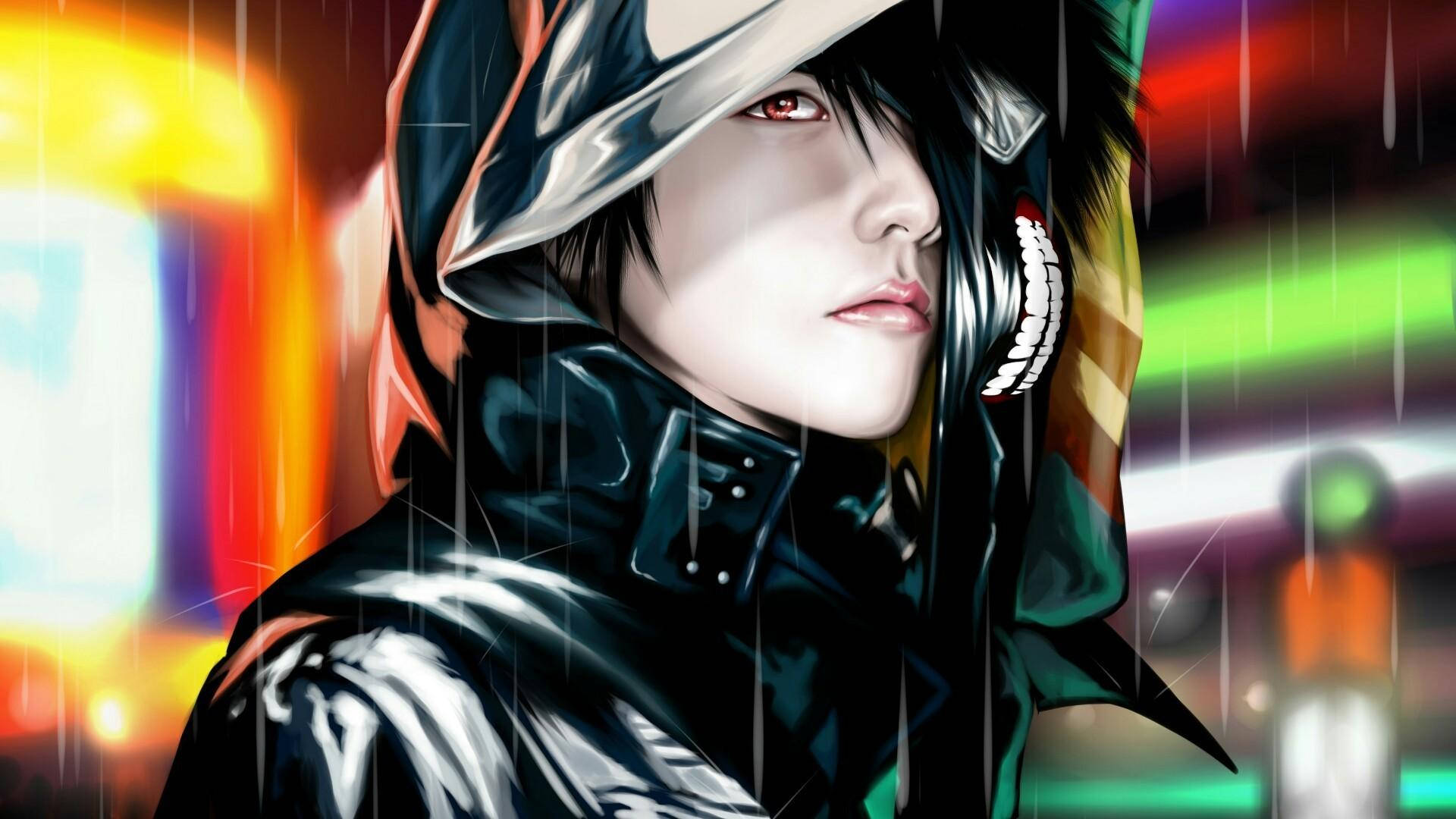 Smuk anime dreng Ken Kaneki Wallpapers