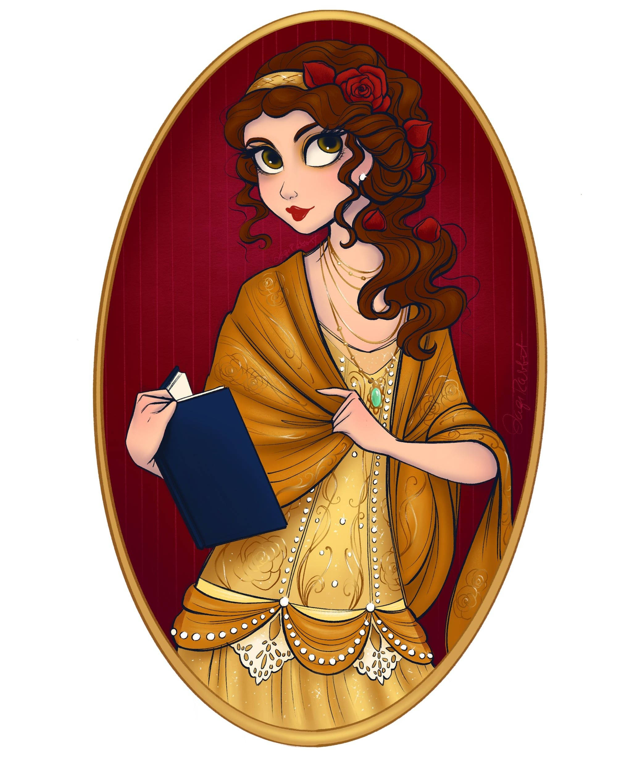 Smuk Belle fanart Wallpapers