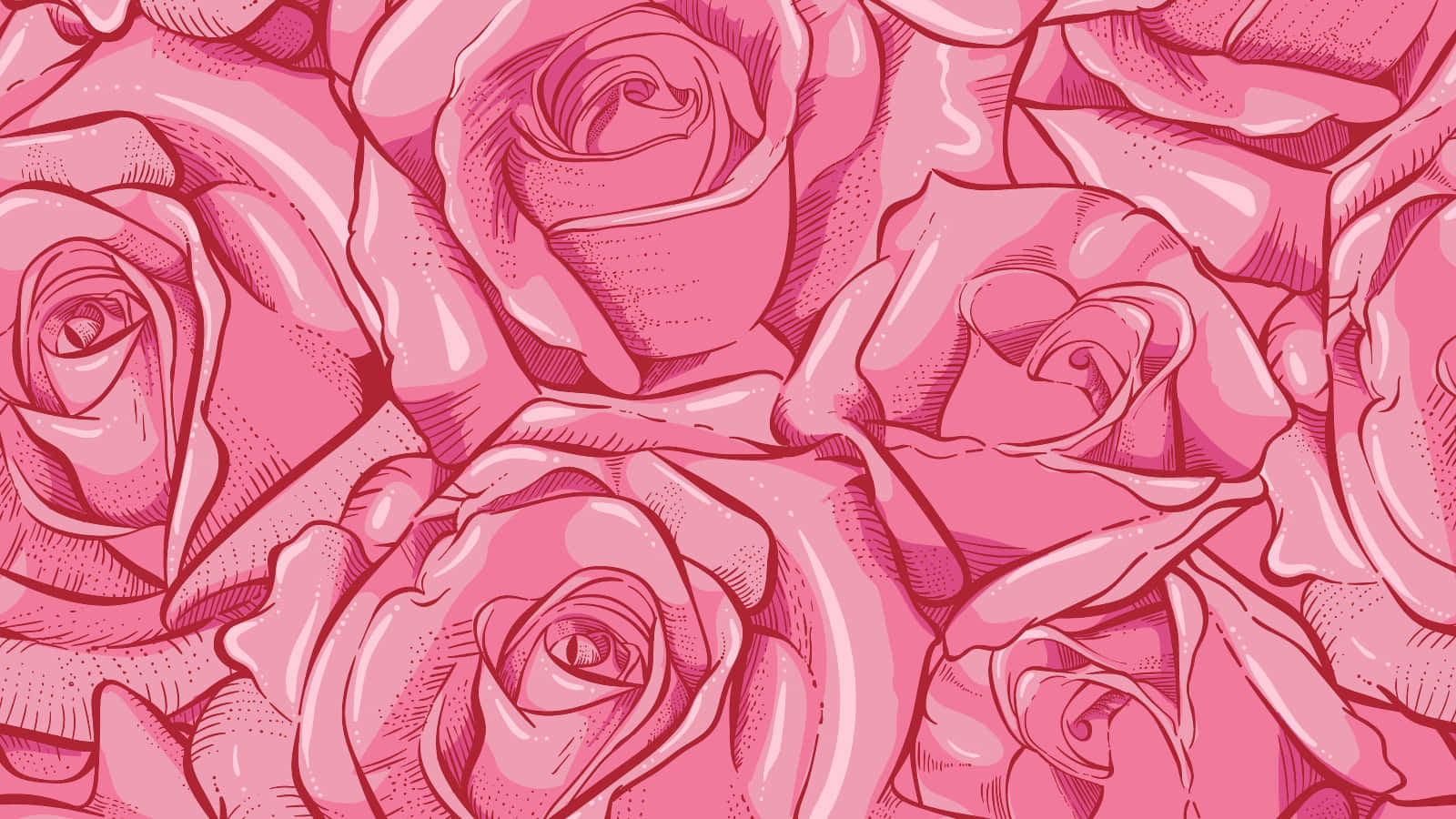 Smuk forårseng Wallpapers