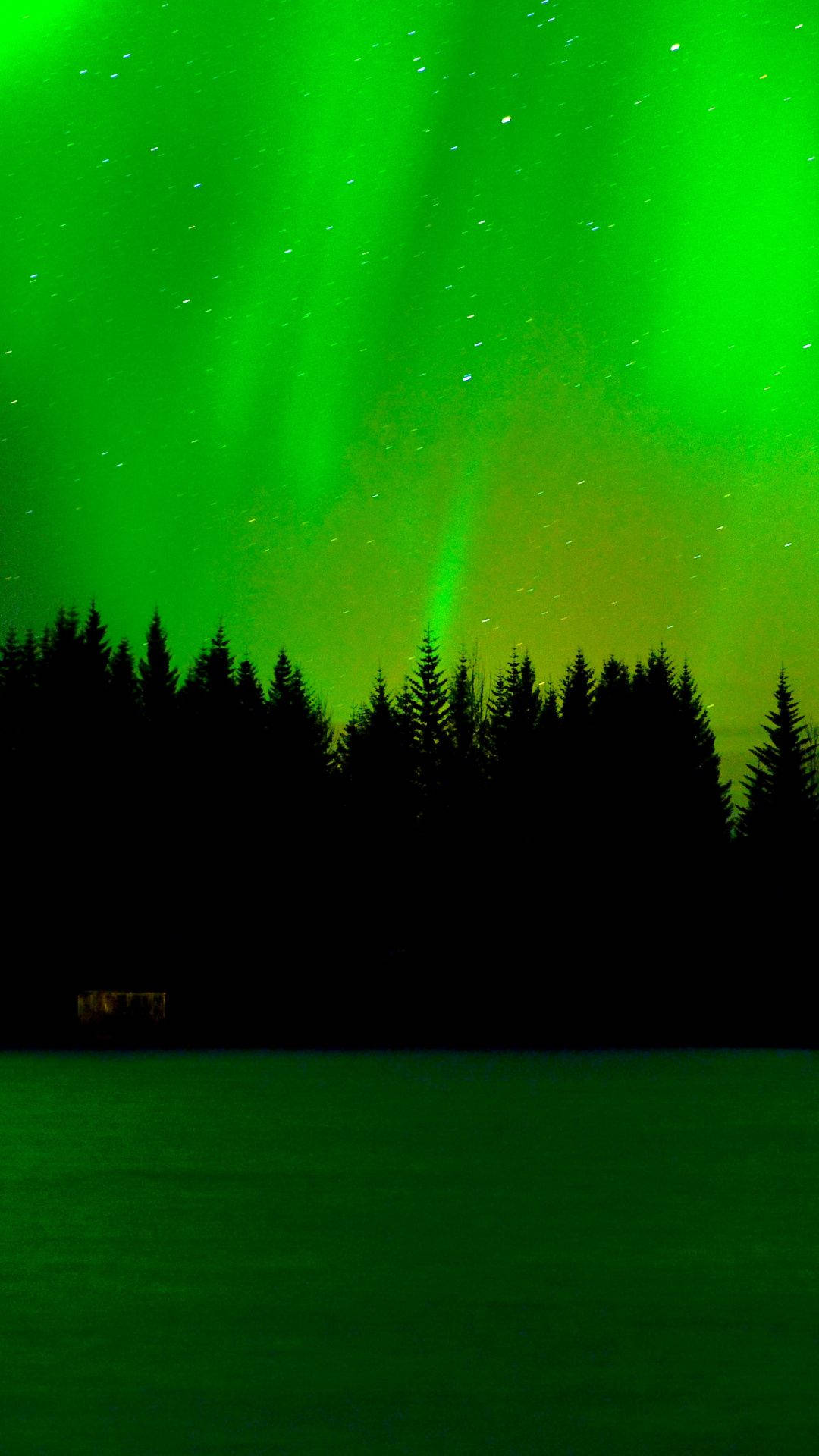 Smuk grøn himmel Wallpapers