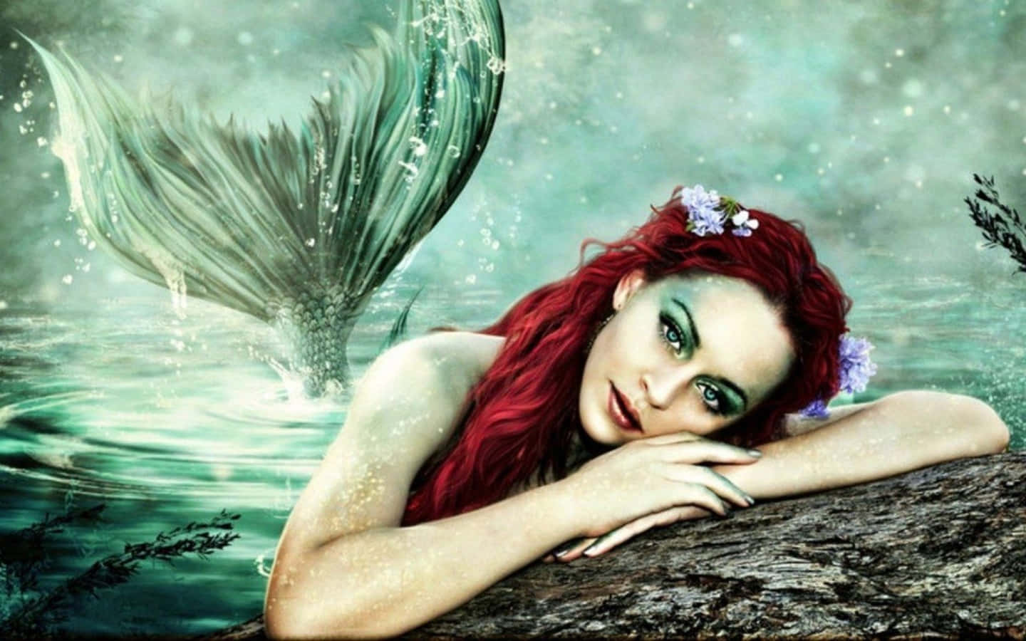Smuk havfrue — Havfrue Wallpapers