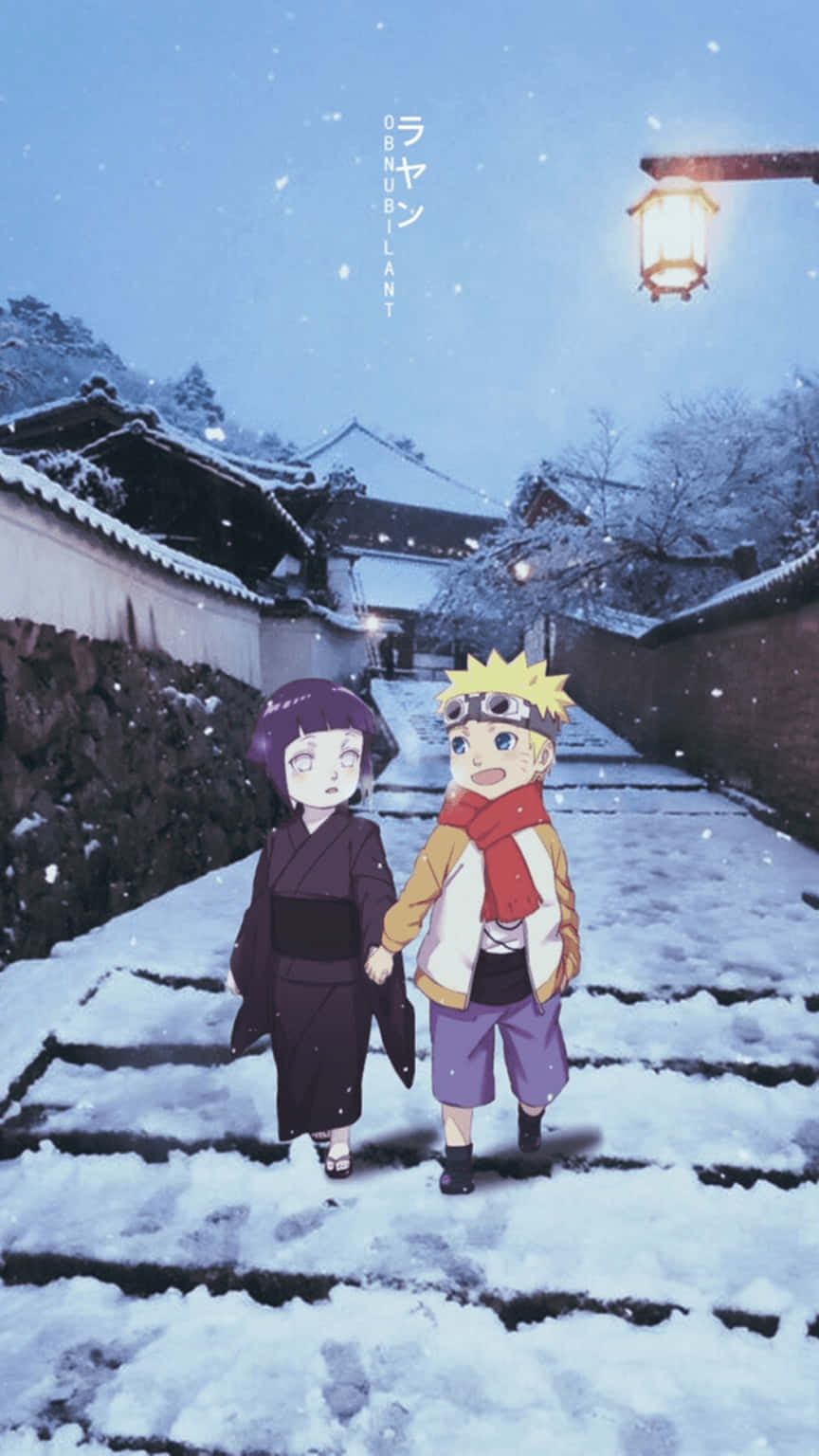 Smuk Hinata og Naruto æstetisk telefon Wallpapers