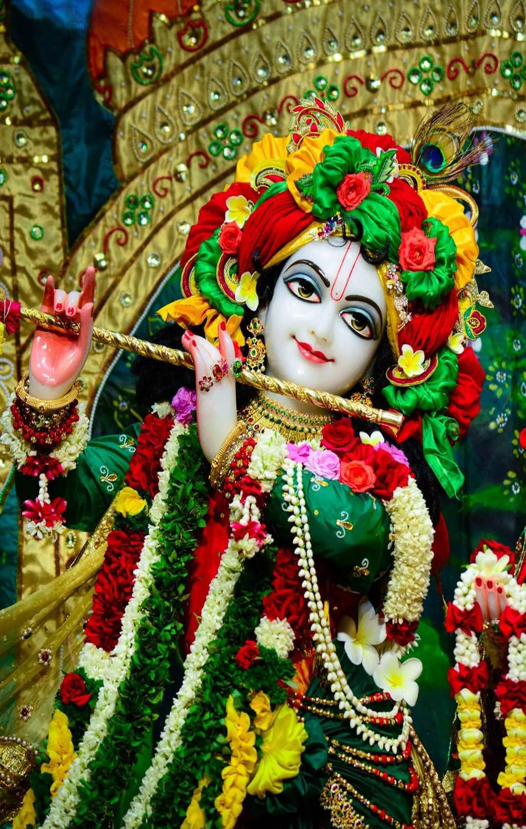 Smuk Krishna åndelig gud Wallpapers
