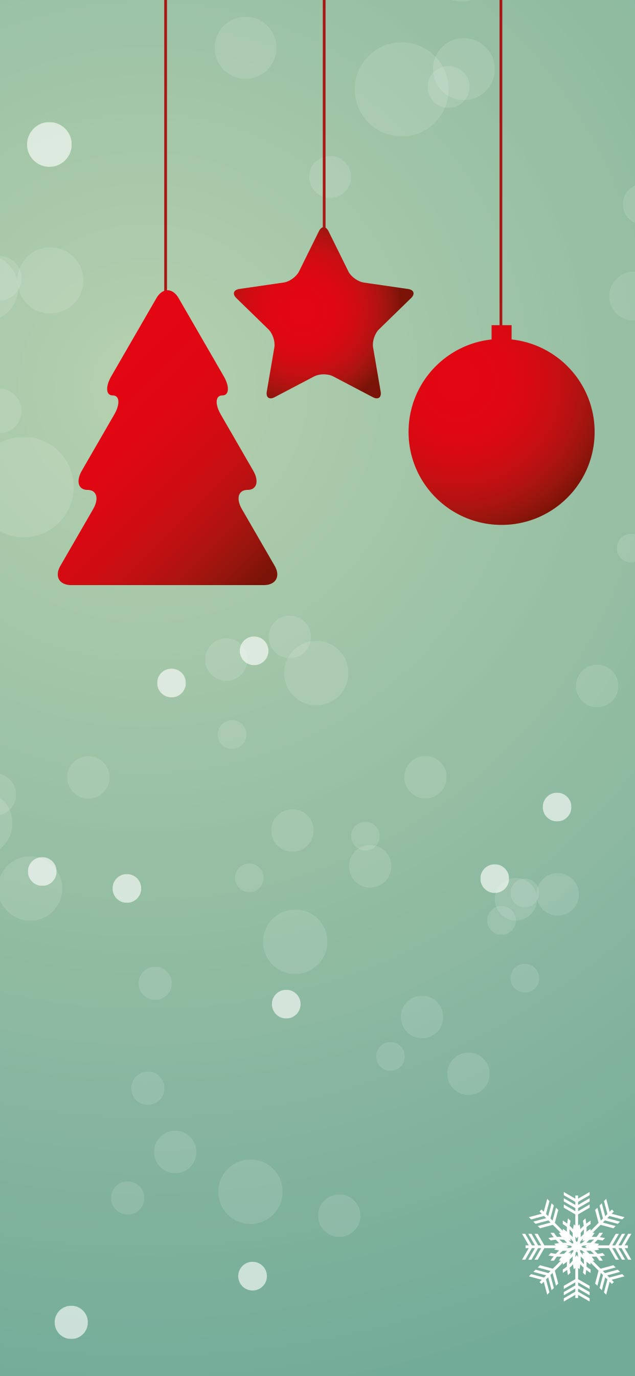 Smuk og æstetisk julebaggrund til iPhone Wallpapers