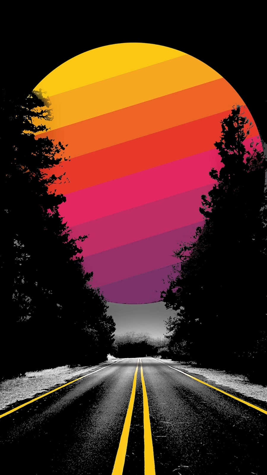 Smukt Google Pixel 3 Stock-tema Wallpapers