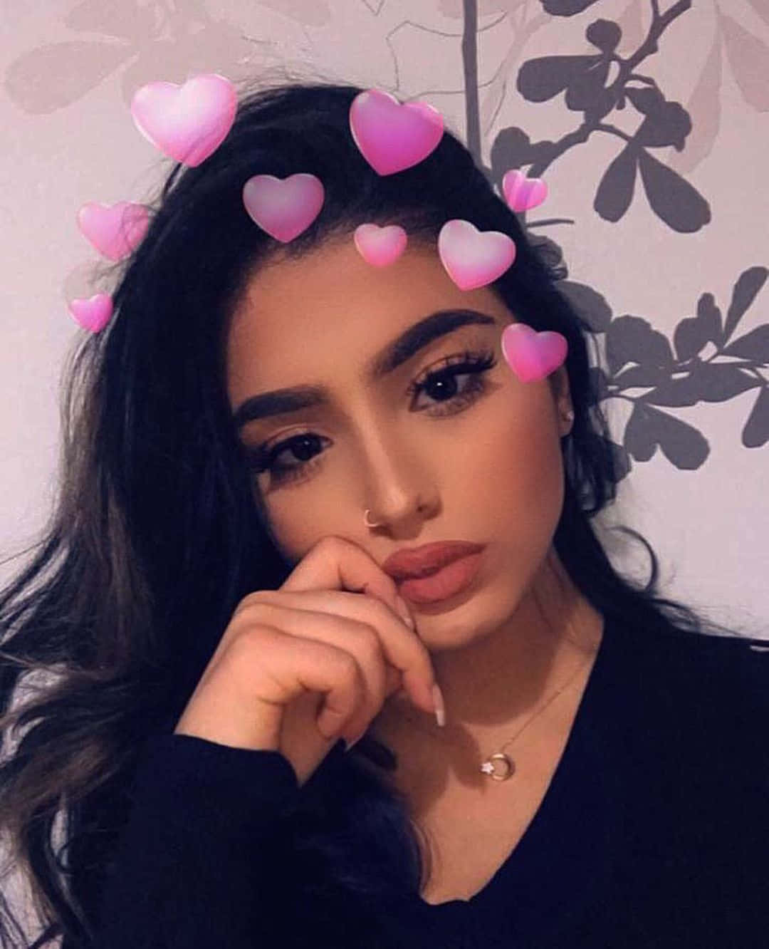 Snapchat billede af sort kvinde Wallpapers