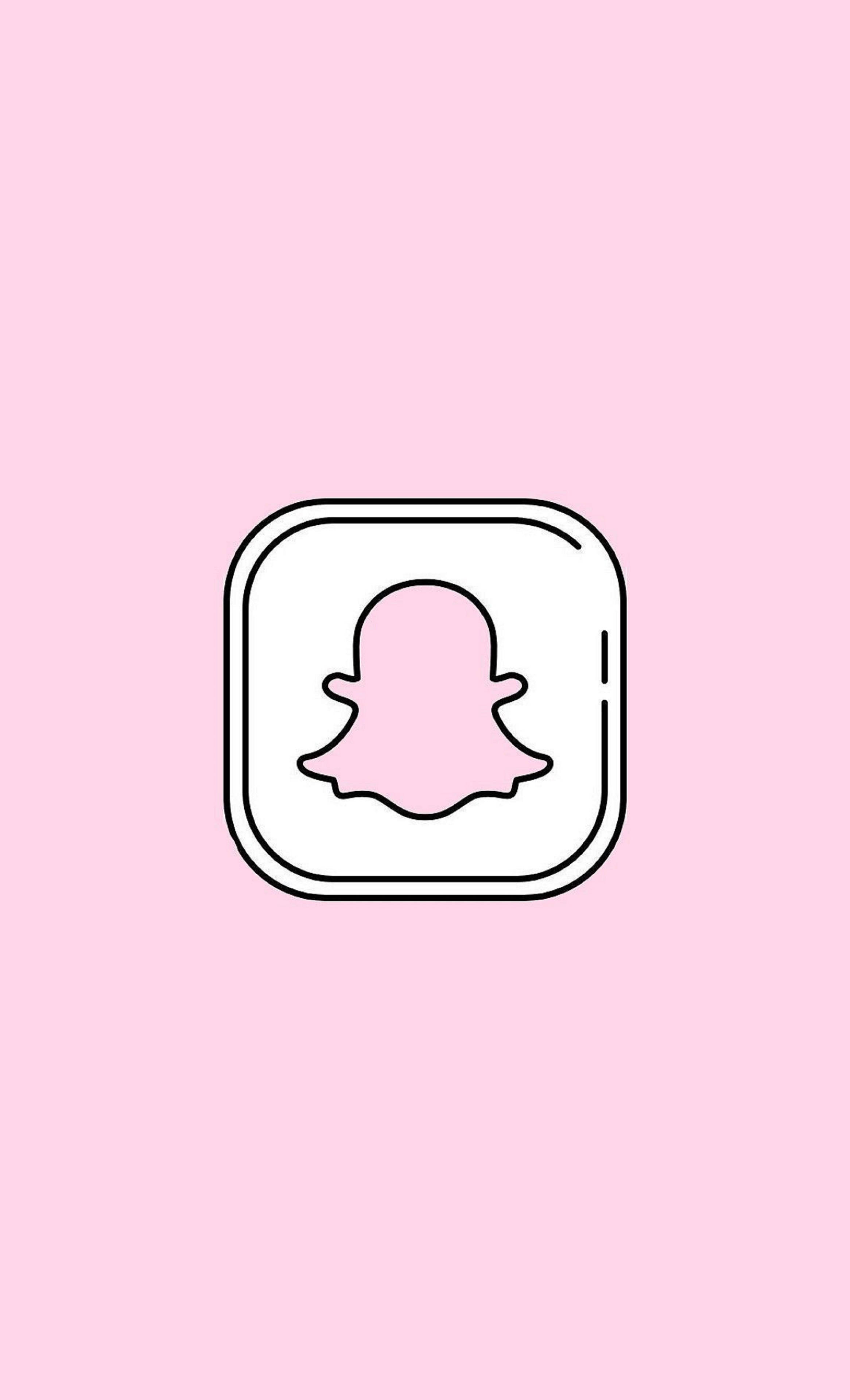 Snapchat Pink Instagram Ikon Wallpapers