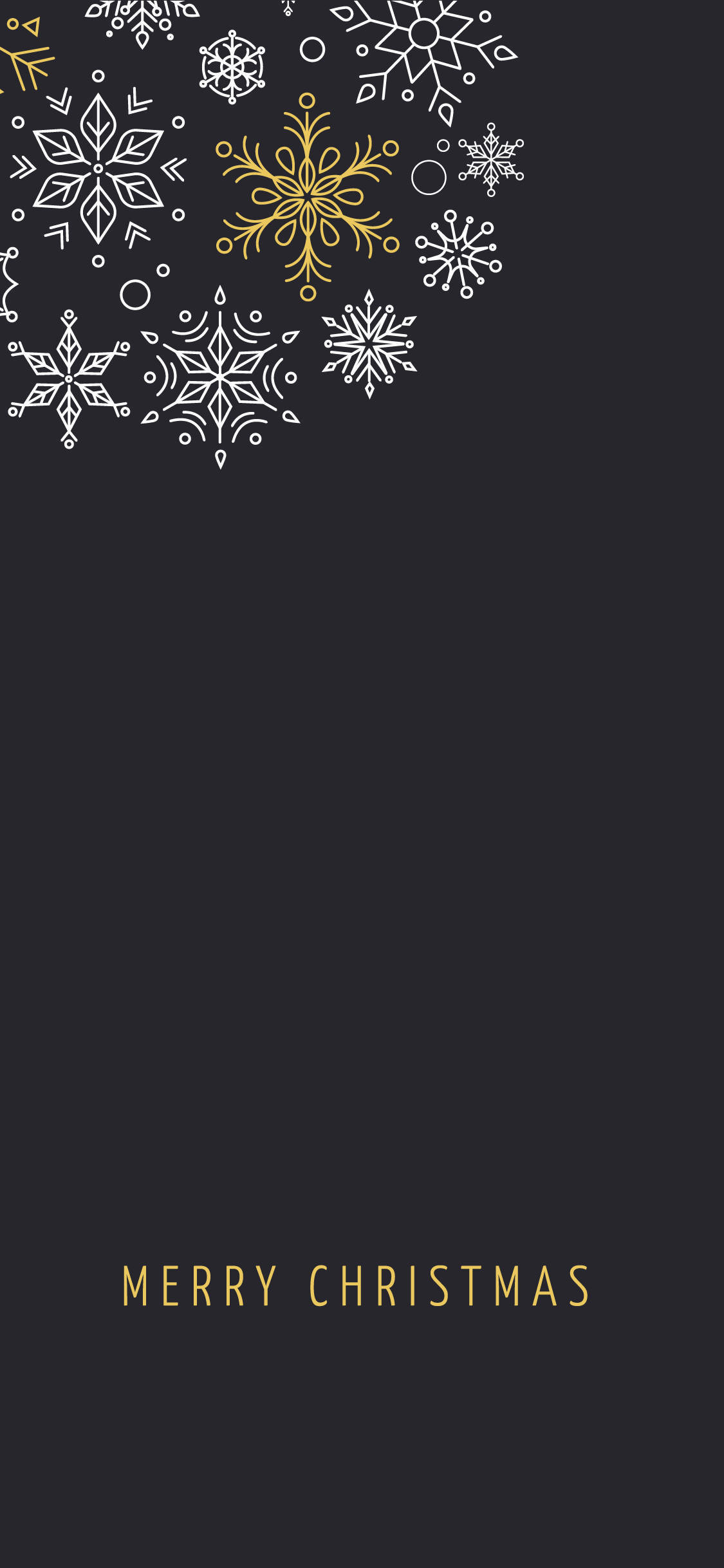 Snefnug Æstetisk Jul iPhone Wallpapers