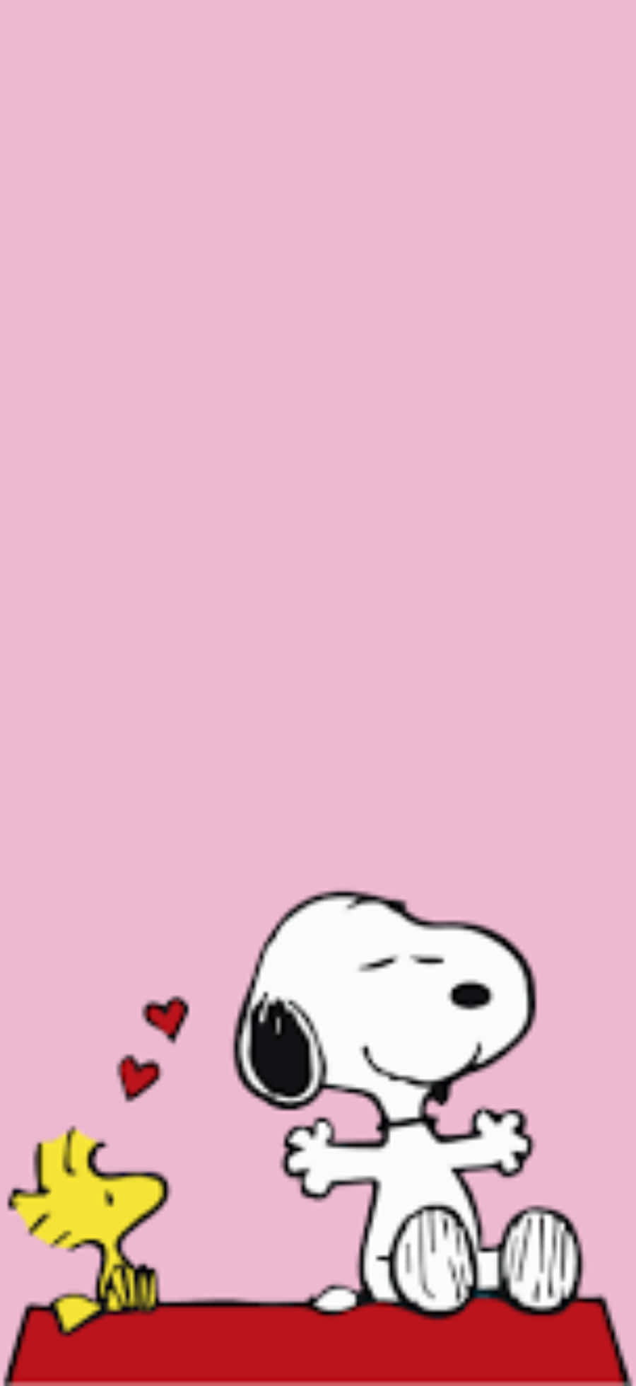 Snoopy fejrer Valentinsdag Wallpapers
