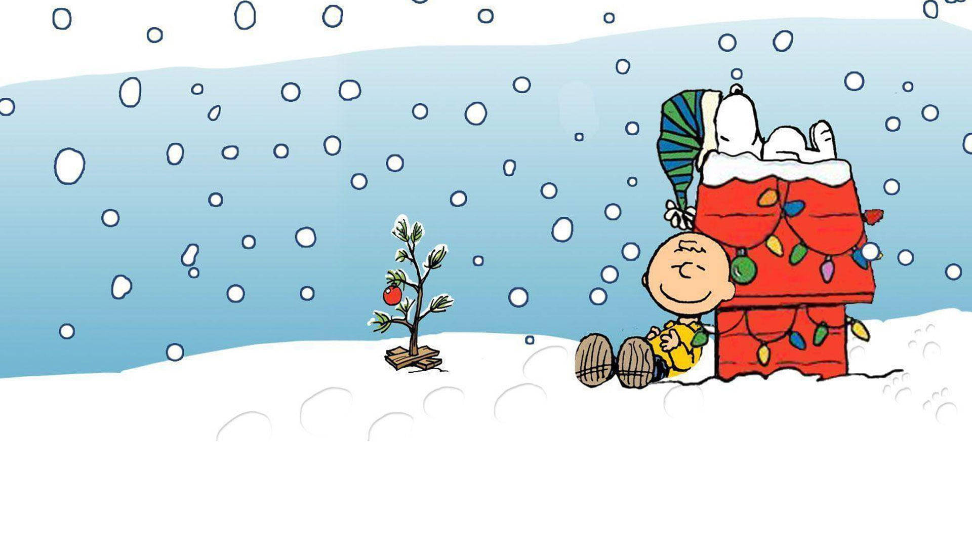 Snoopy Jul Charlie Sne Wallpapers