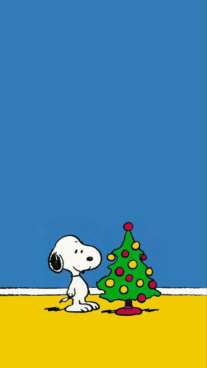 Snoopy juletræ mobil Wallpapers