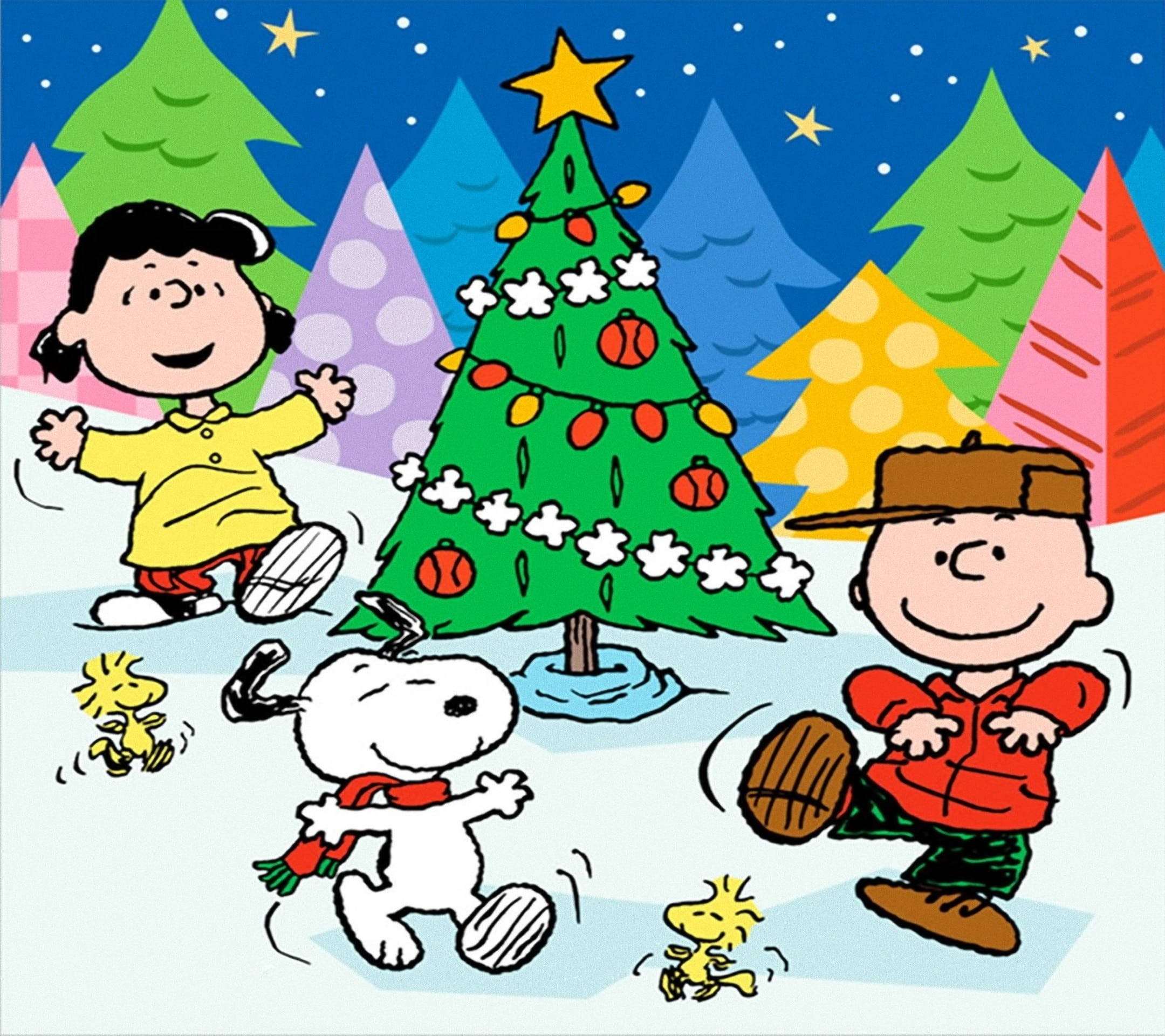 Snoopy Julevenner Wallpapers
