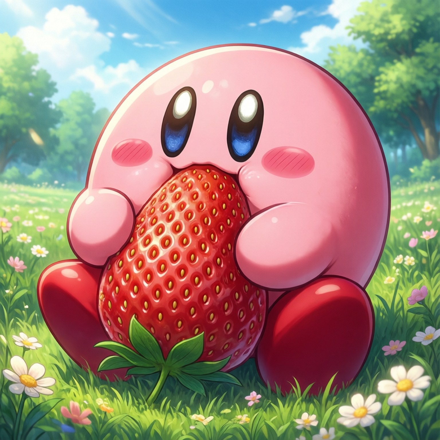 Snuptid med Kirby Wallpapers