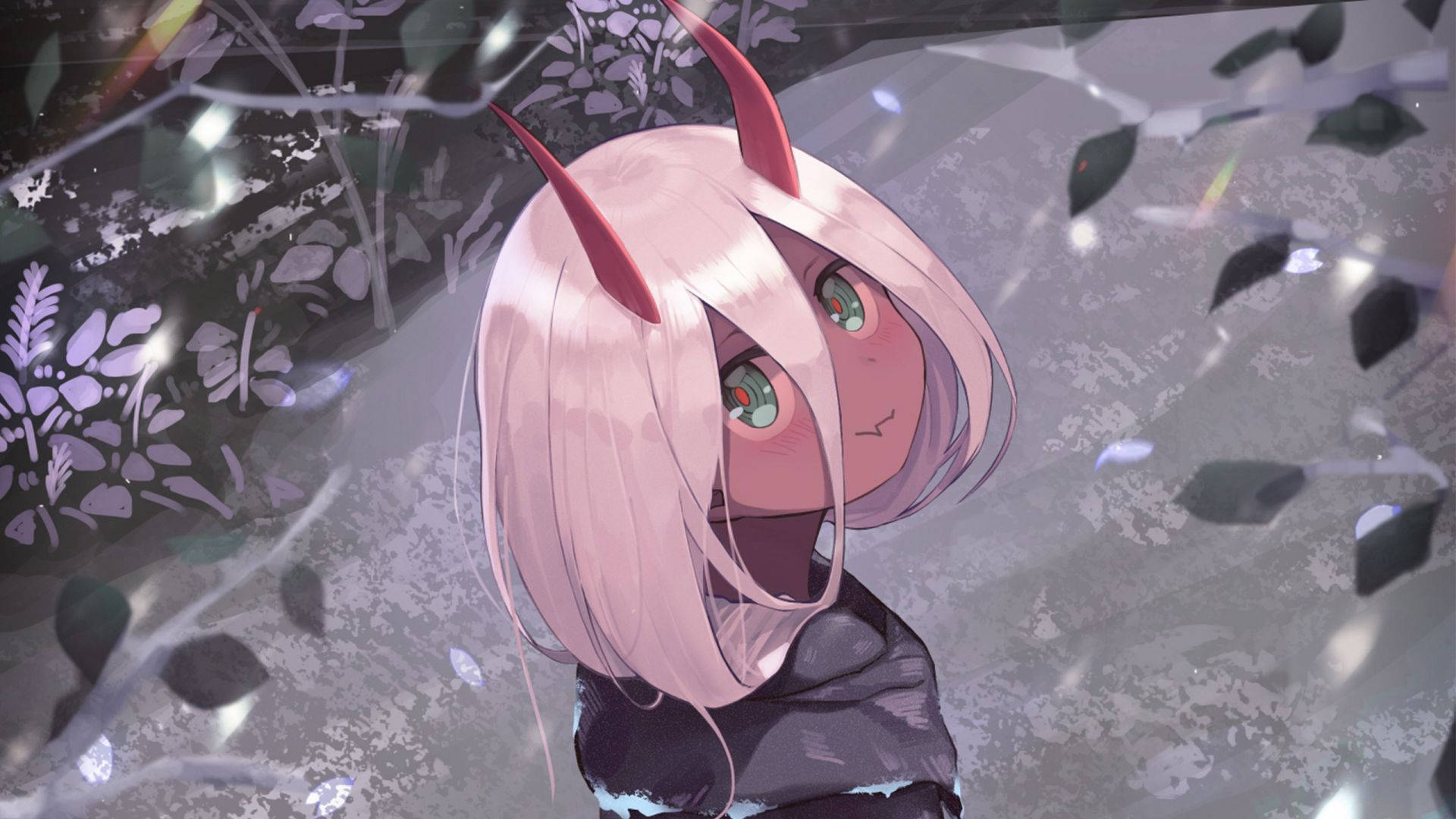 Sød Anime PFP Zero Two Wallpapers