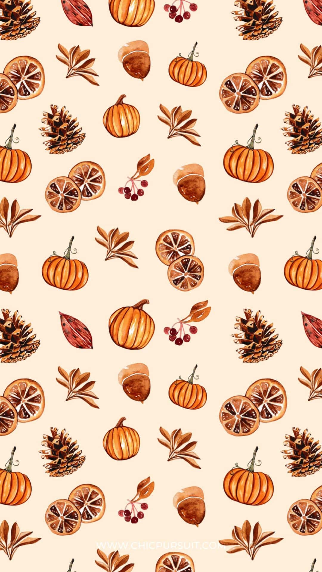 Sød baggrund til Thanksgiving Wallpapers