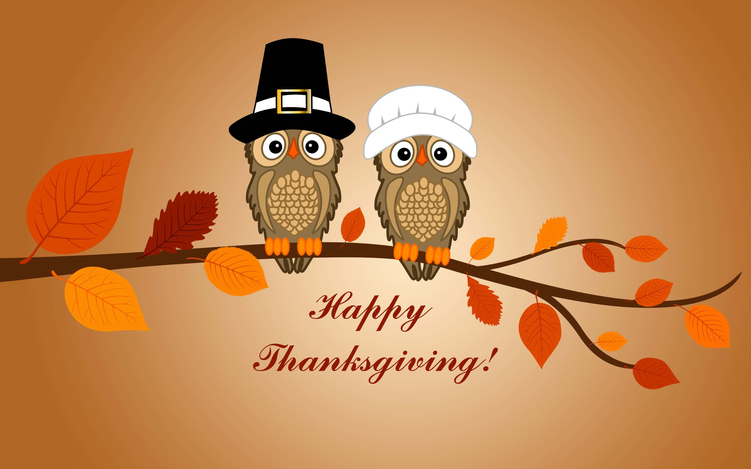 Sød baggrund til Thanksgiving Wallpapers