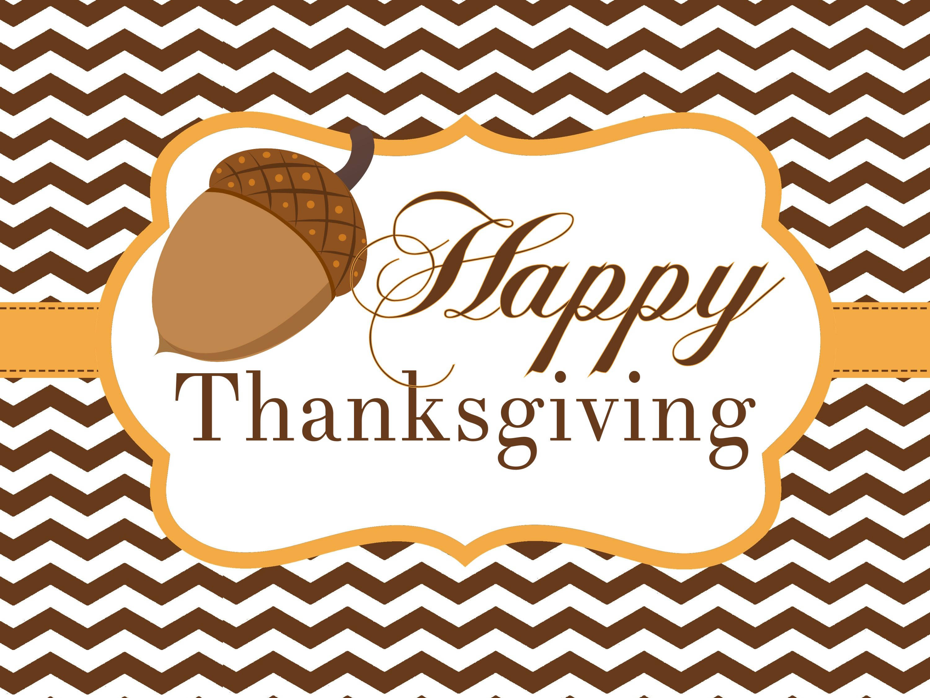 Sød brun kastanje til Thanksgiving Wallpapers