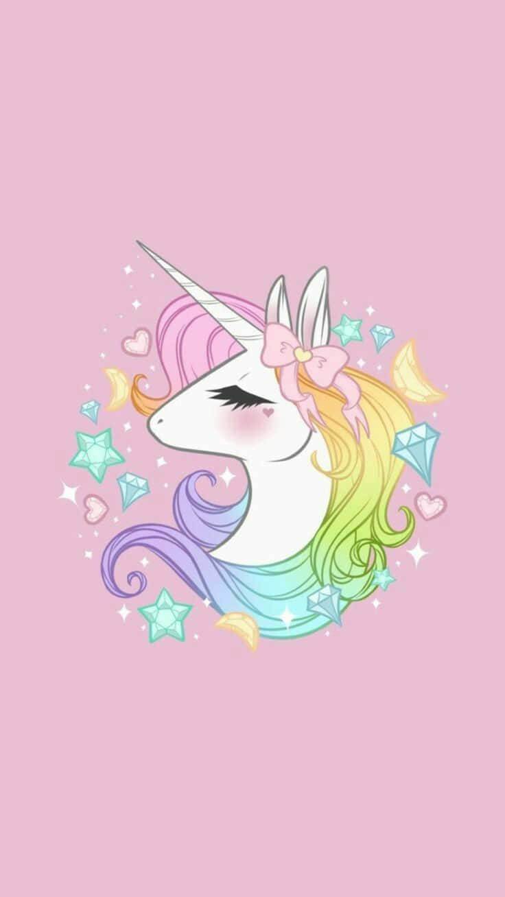 Sød enhjørning smuk magisk pony billede Wallpapers