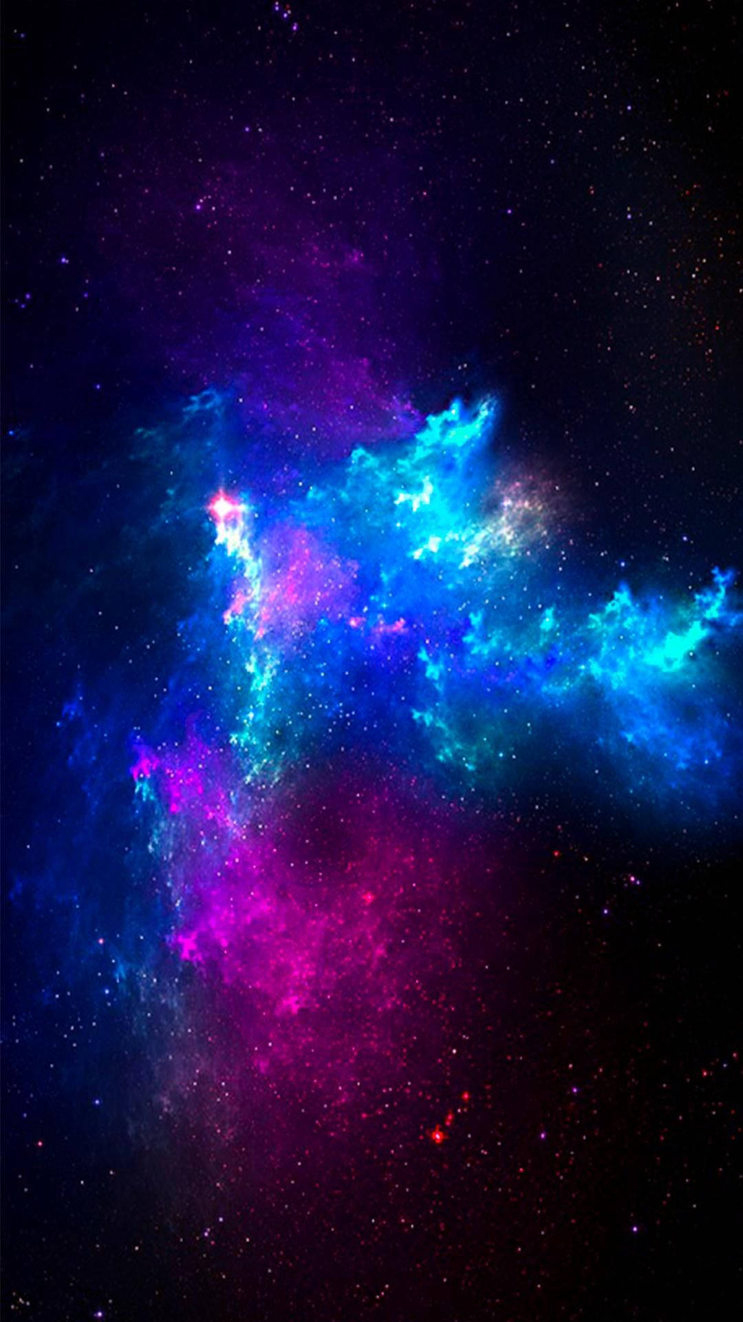 Sød galakse med lysende skyer Wallpapers