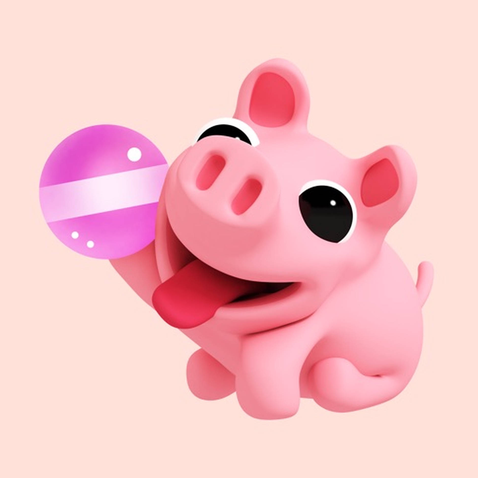 Sød Gris Rosa Wallpapers