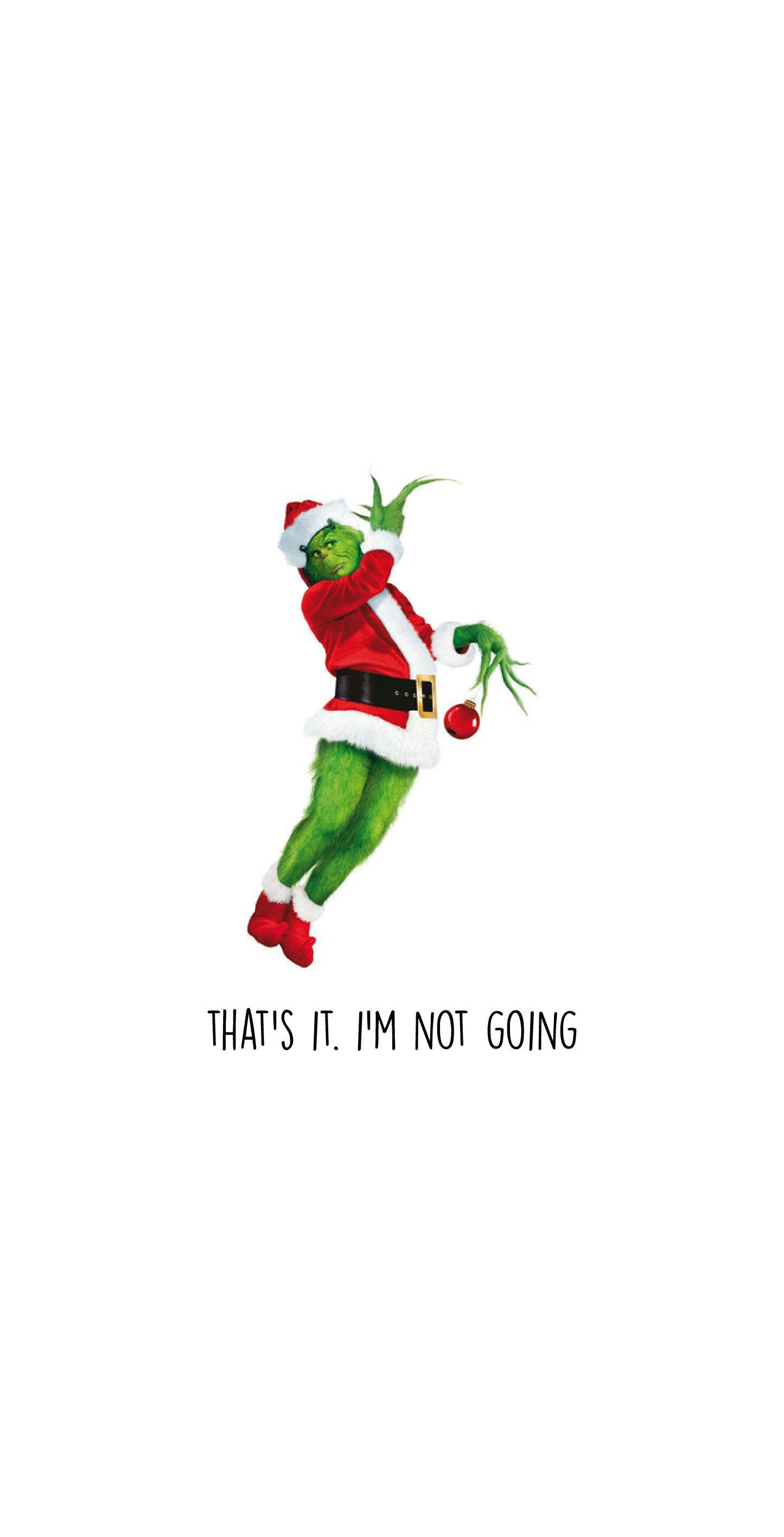 Sød jule-Grinch Wallpapers