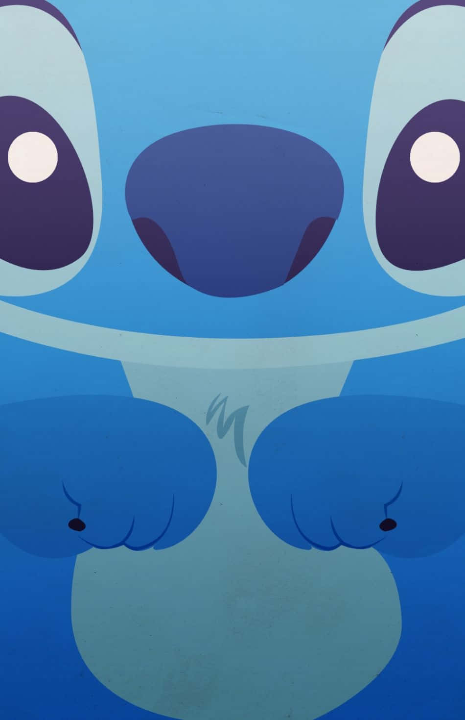 Sød kaninillustration iPhone-baggrund Wallpapers