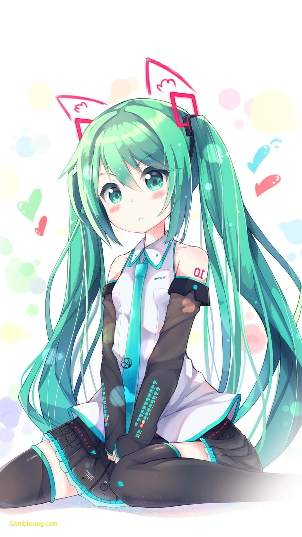 Sød Kawaii Anime Pige iPhone Skærm Wallpapers