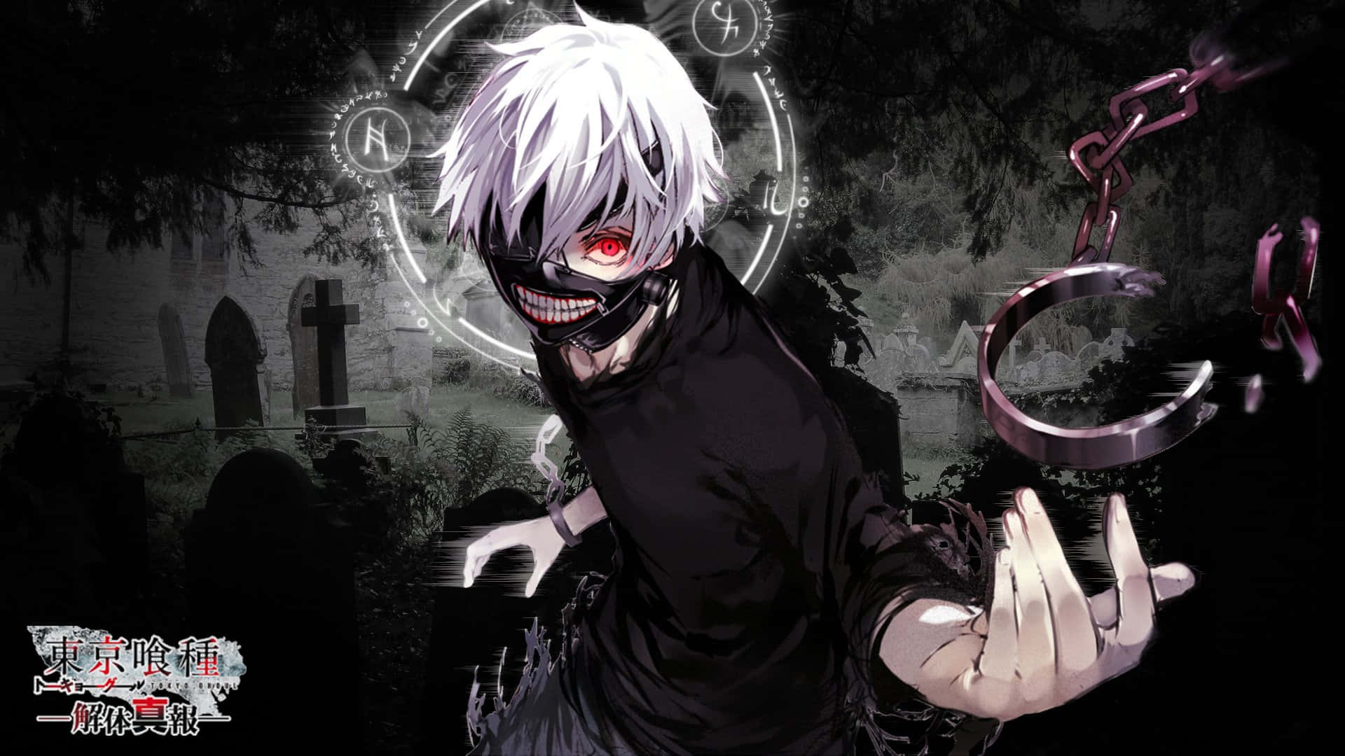 Sød mørk anime kunst Tokyo Ghoul Kaneki Ken Wallpapers