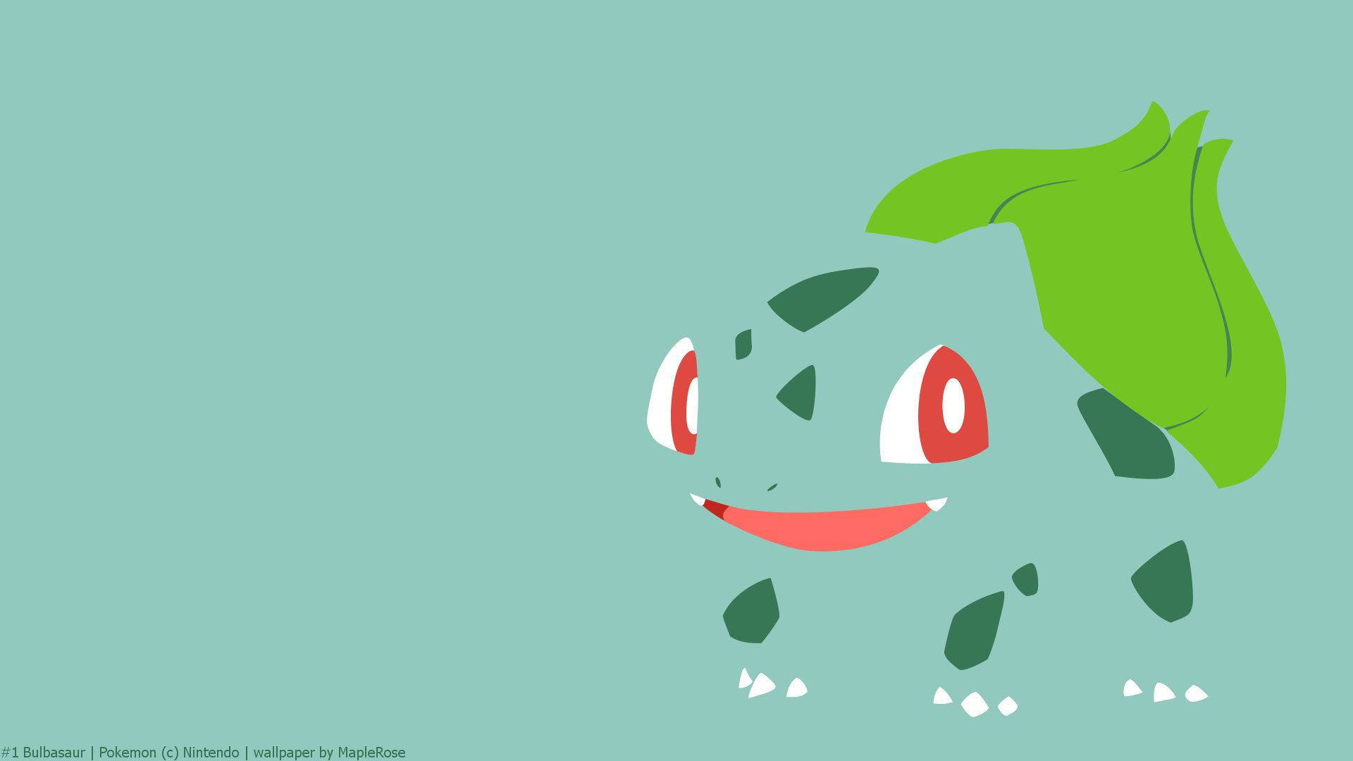 Sød og krammeklar Bulbasaur Wallpapers