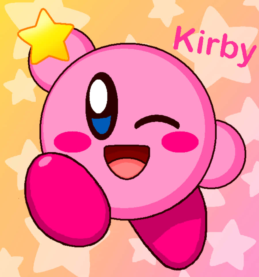 Sød og nuttet Kirby klar til at være din ven! Wallpapers